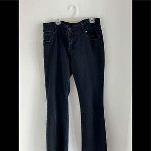 BLUEMATES Mid-Rise Skinny Flare Jeans